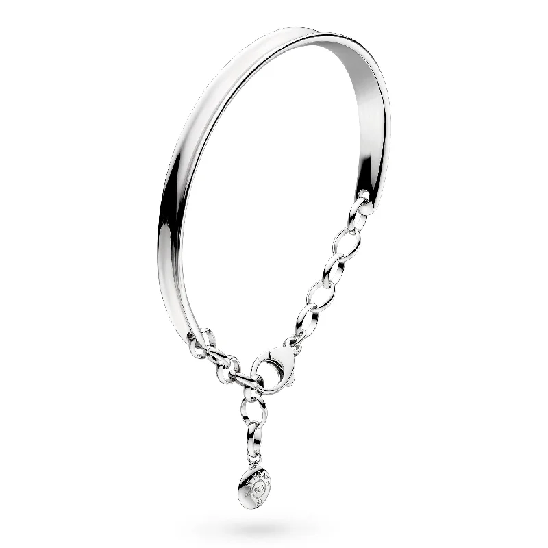 Inspirational Bracelets-Silver Serenity Changle Bracelet