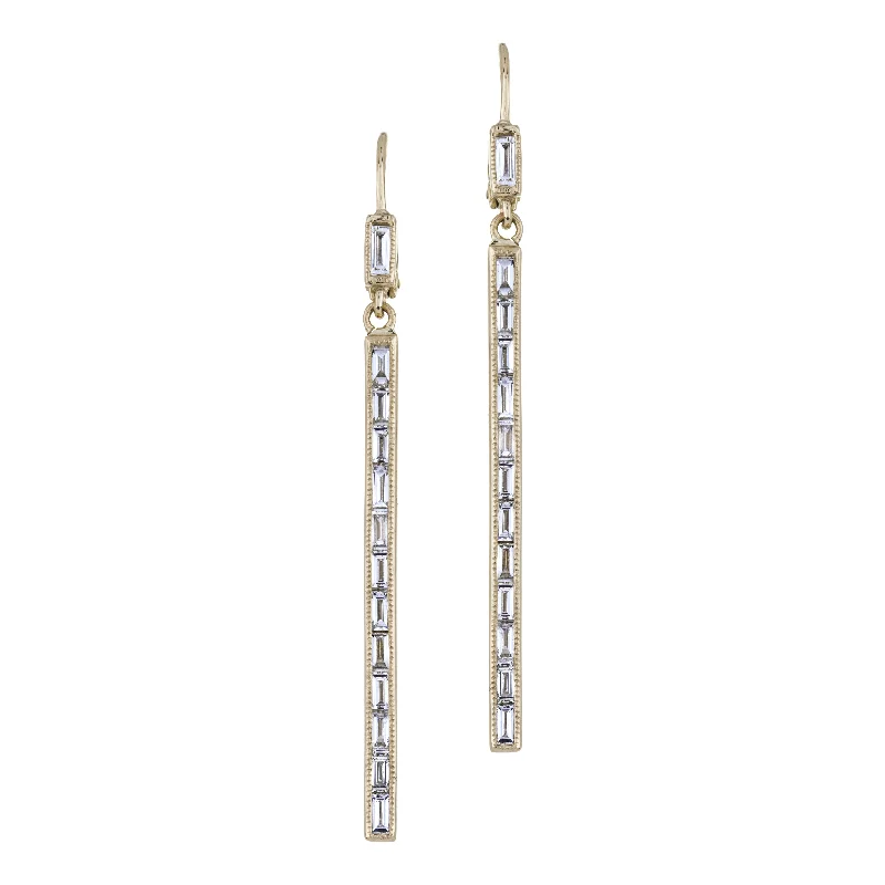 Bold Earrings-The Silhouette Bar Earrings