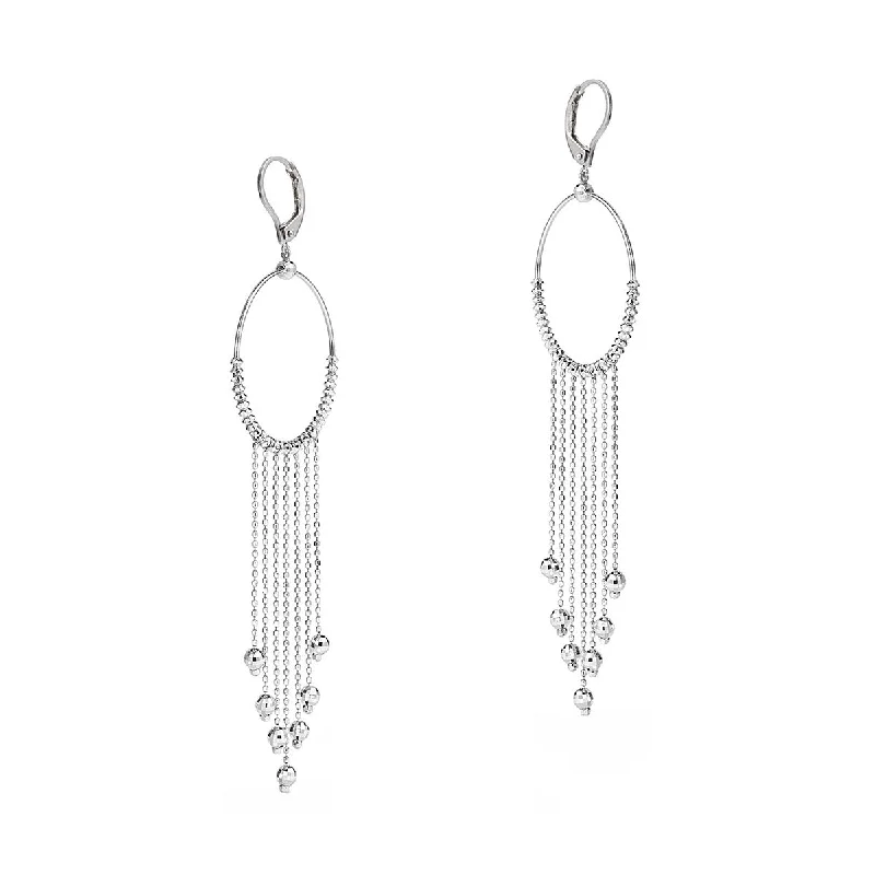 Trendy Earrings-Dreamcatcher Hoop Earrings