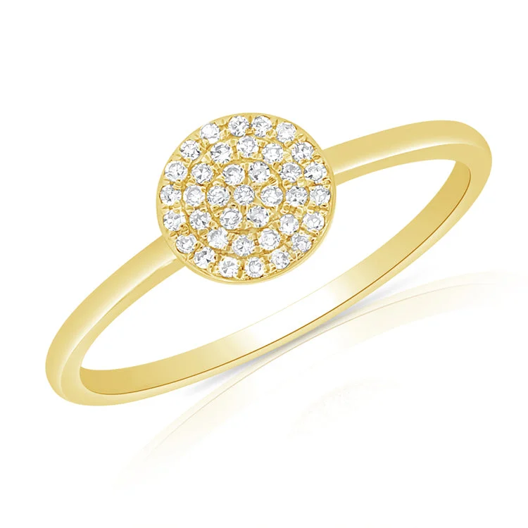 Promise Ring Set-OKGs Collection Diamond Ring made in 14K Gold