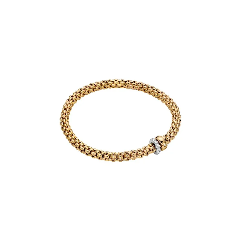 Colored Bracelets-Solo Bracelet - 18ct Yellow gold