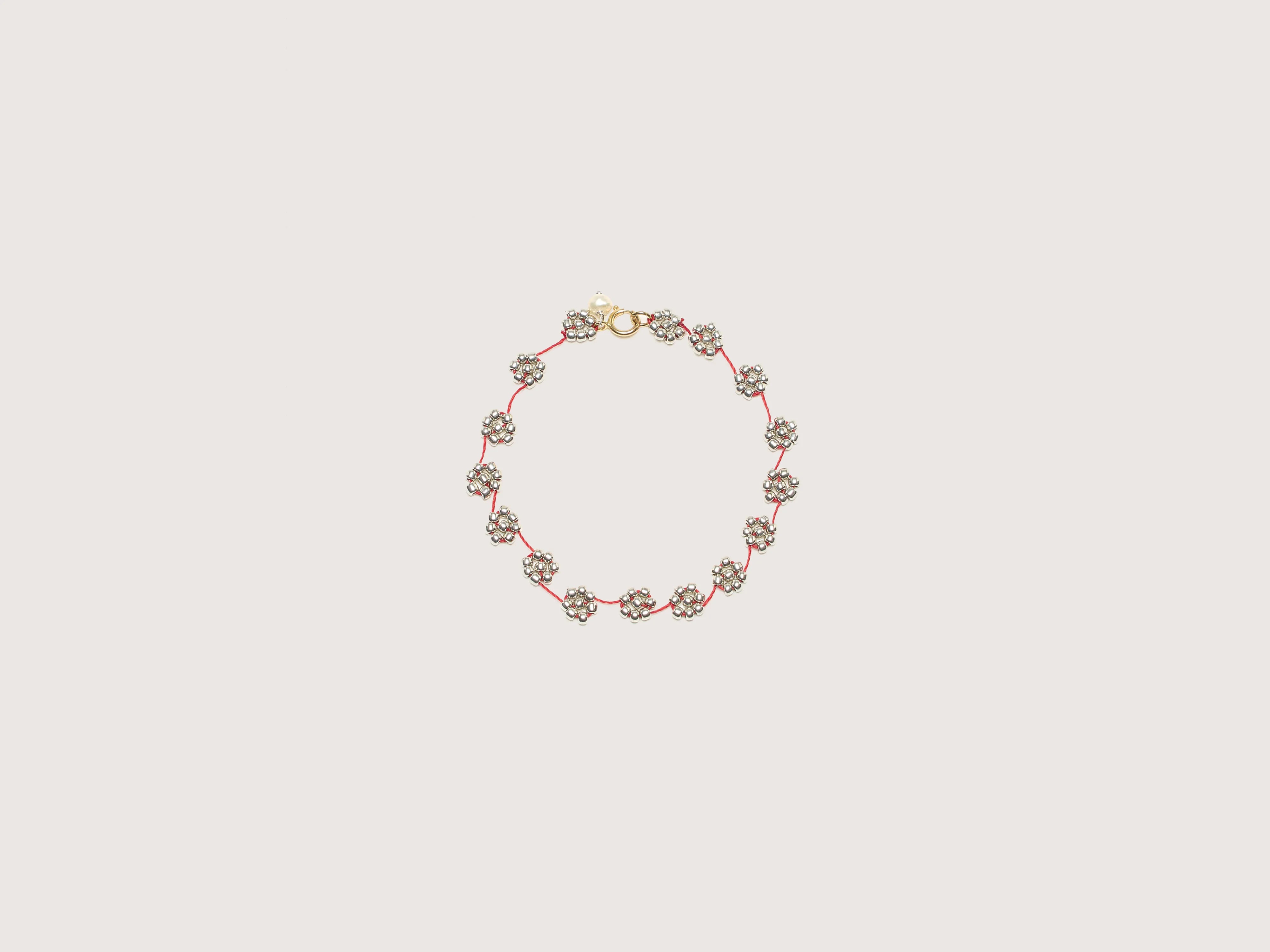 Elegant Diamond Bracelets-Fiori N° 27 Bracelet (242 / W / RED)