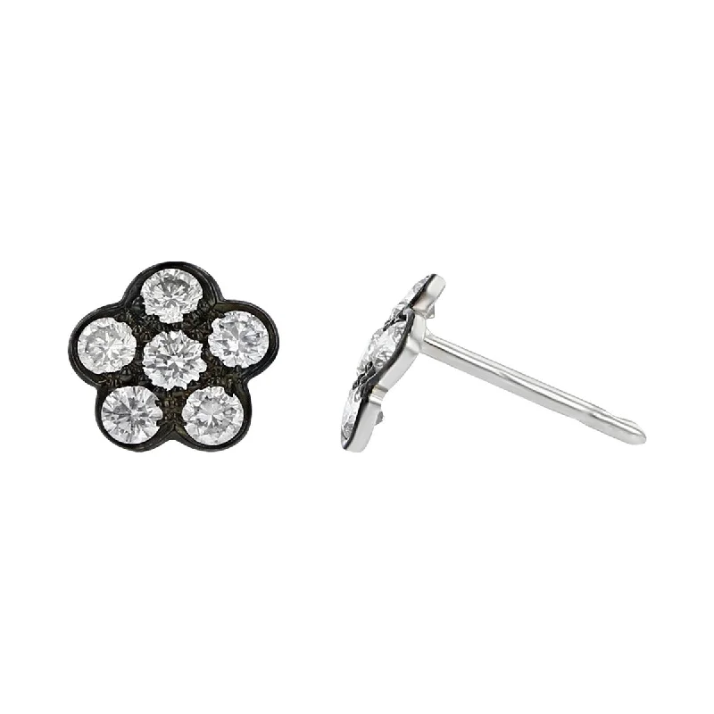 Simple Earrings-Tuilerie Diamond Stud Earrings