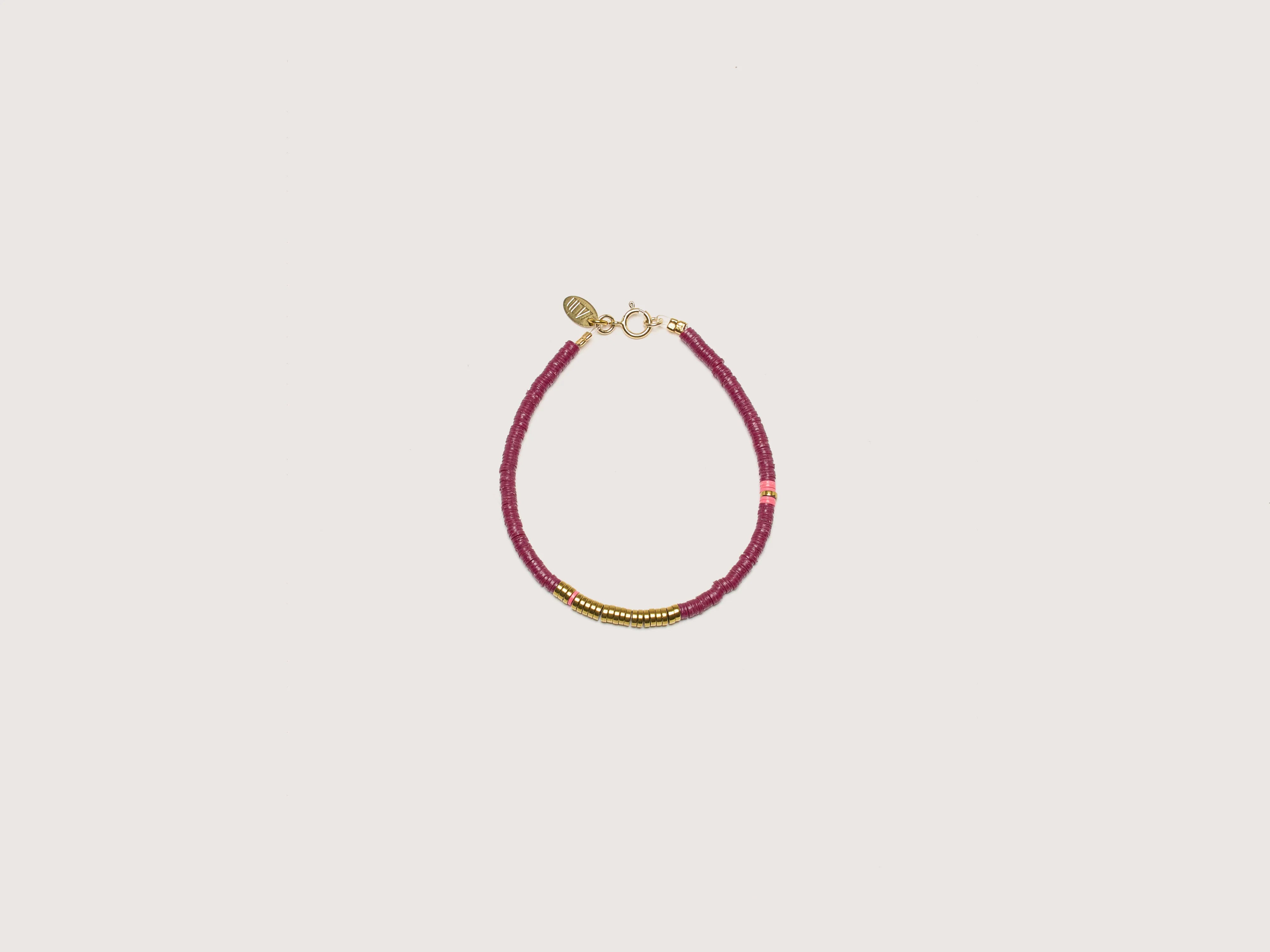 Rose Gold Chain Bracelets-Prune 3 Bracelet (242 / W / PURPLE)