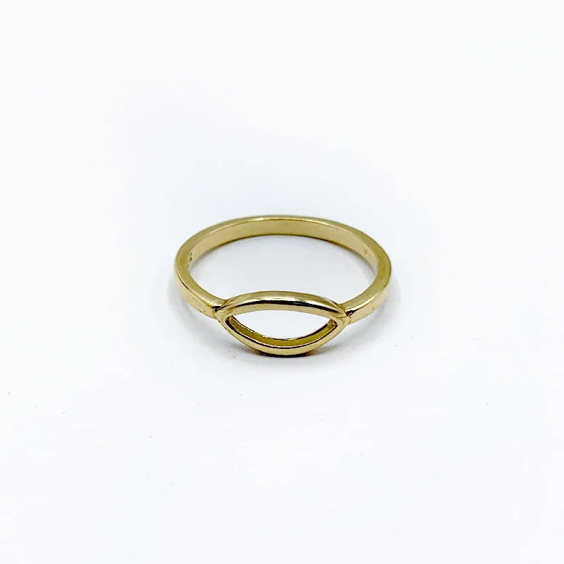 Narrow Band Rings-Golden Eye