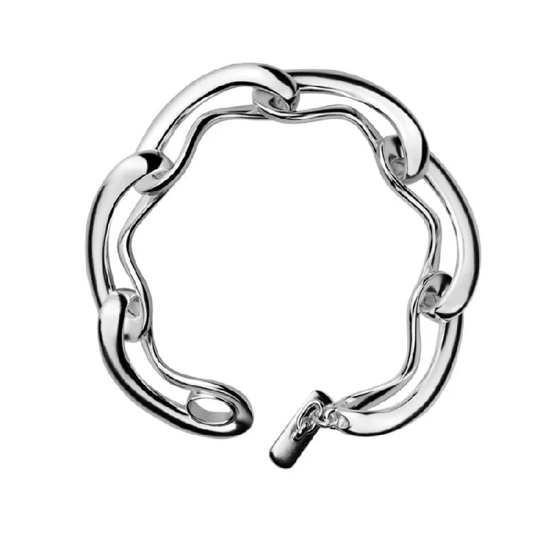 Sparkling Bracelets-Silver Infinity Bracelet