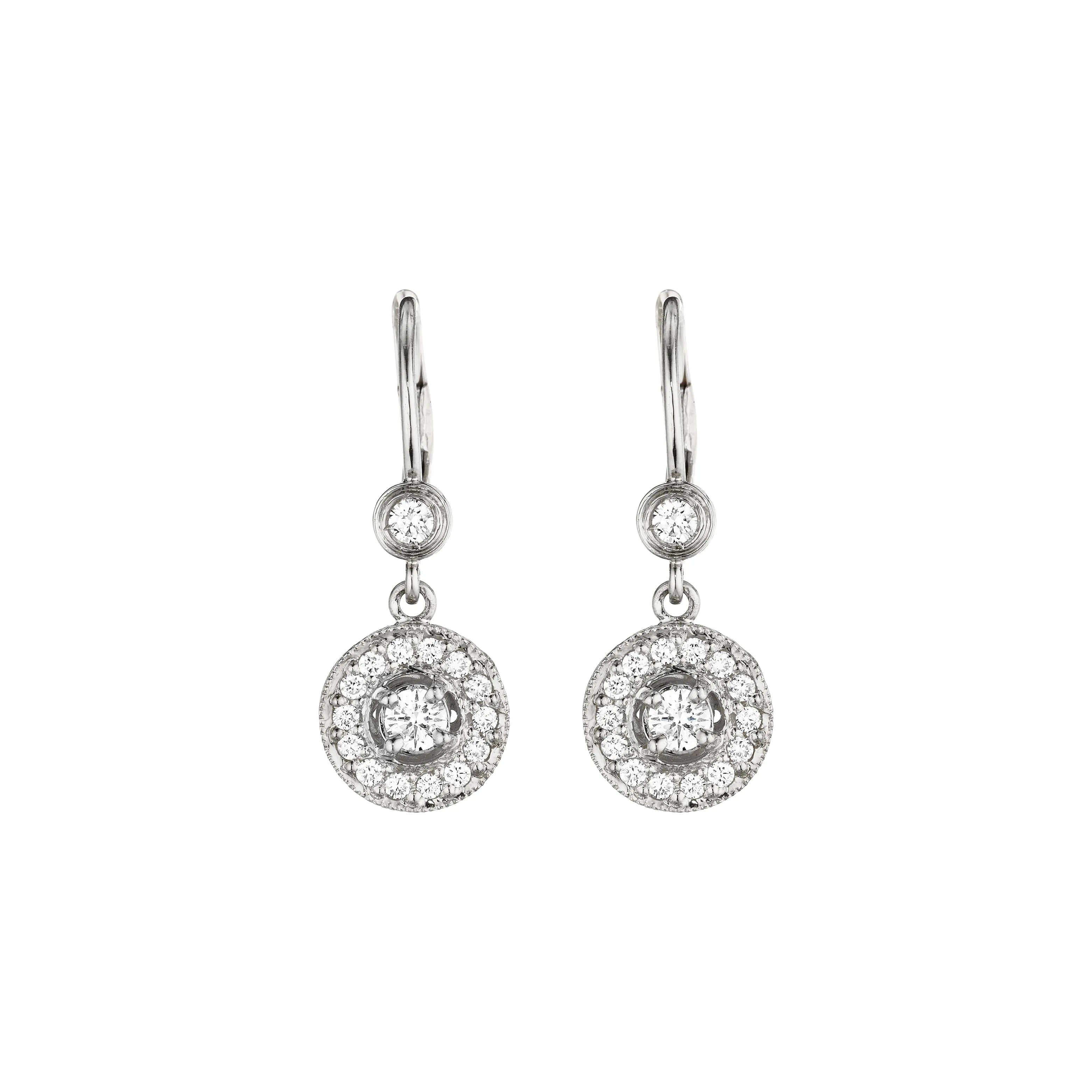 Patterned Earrings-Classic Round Earrings