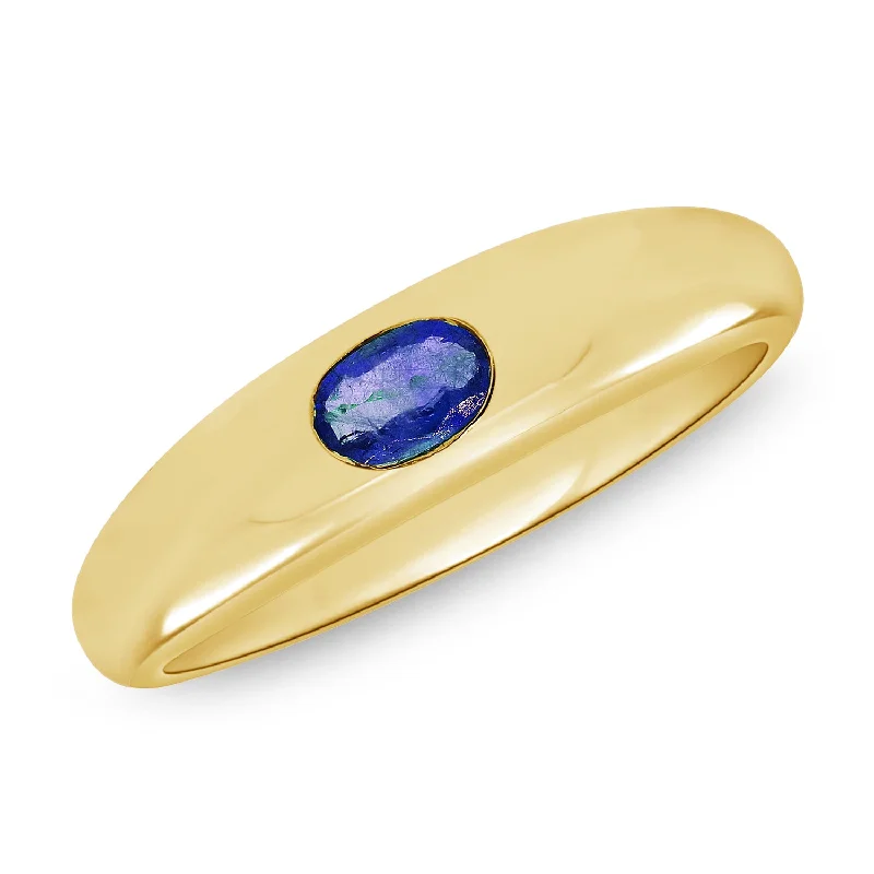 Eternity Diamond Rings-14K Gold Sapphire Ring