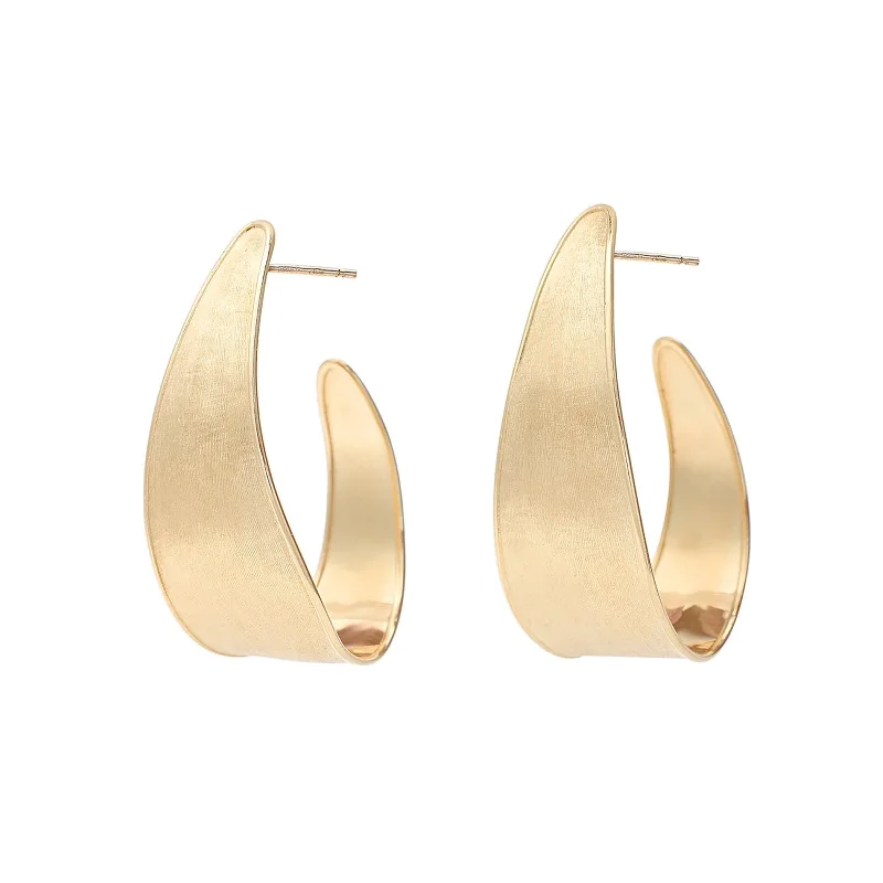 Evening Earrings-Lunaria Graduate Medium Hoop Earrings