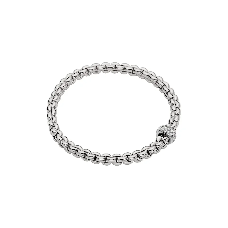 Crystal Bracelets-Eka Bracelet - 18ct White gold