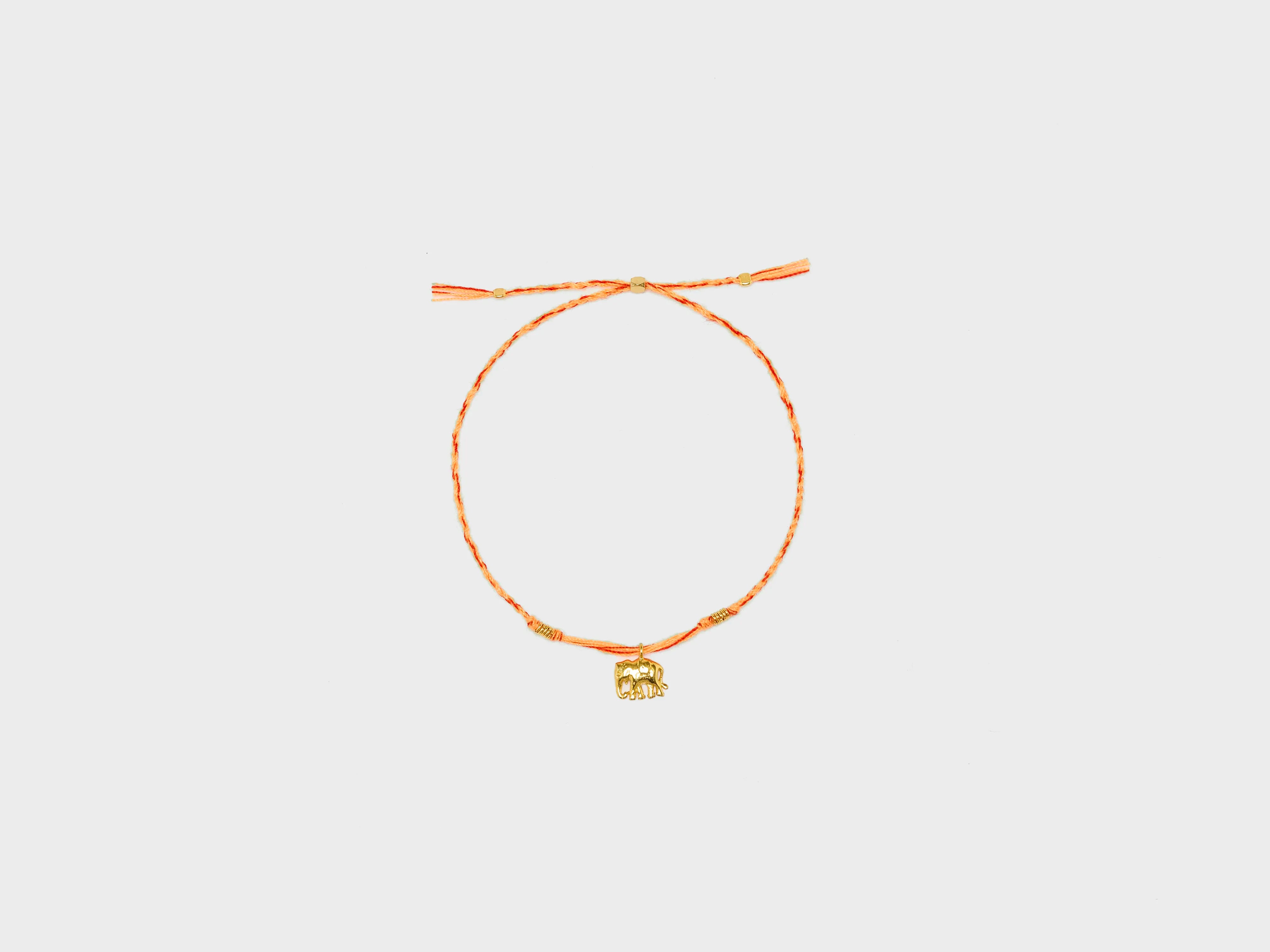 Wide Bracelet Bands-Ellie Bracelet (242 / W / ORANGE)