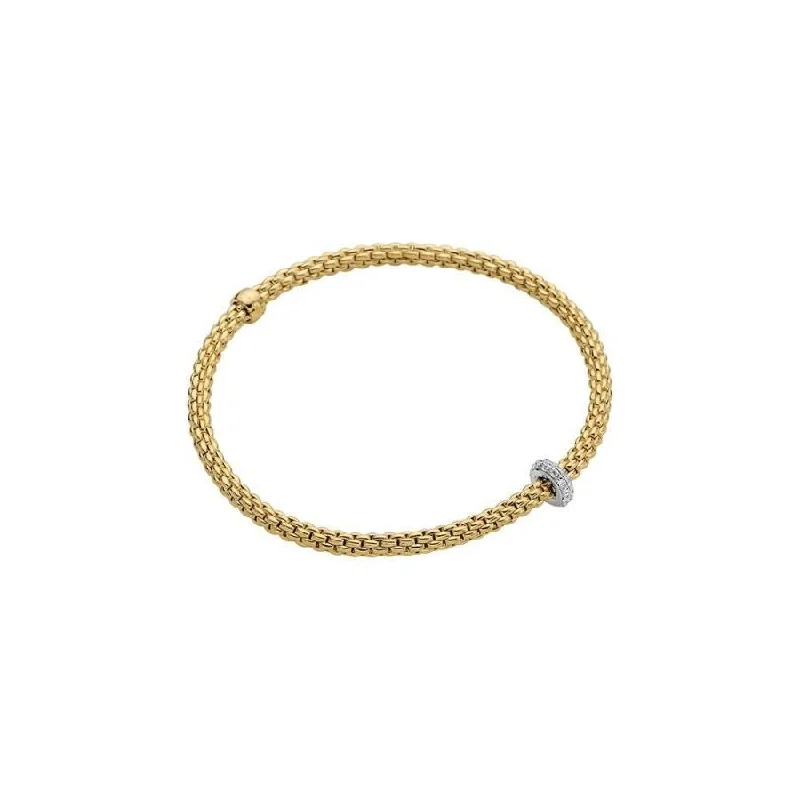 Stackable Bracelets-Prima Bracelet - 18ct Yellow gold