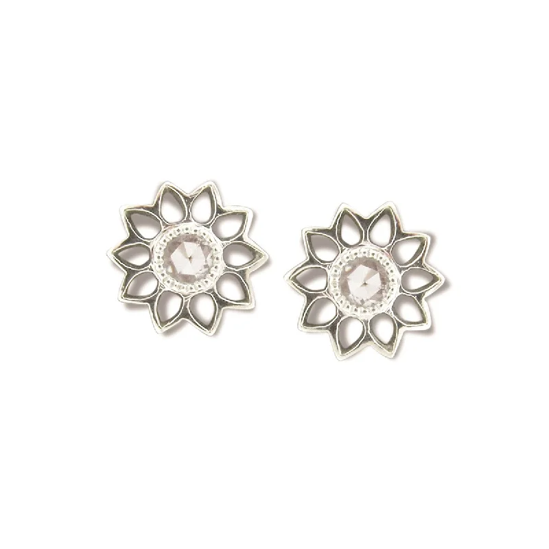 Large Stud Earrings-The Sunflower Earrings