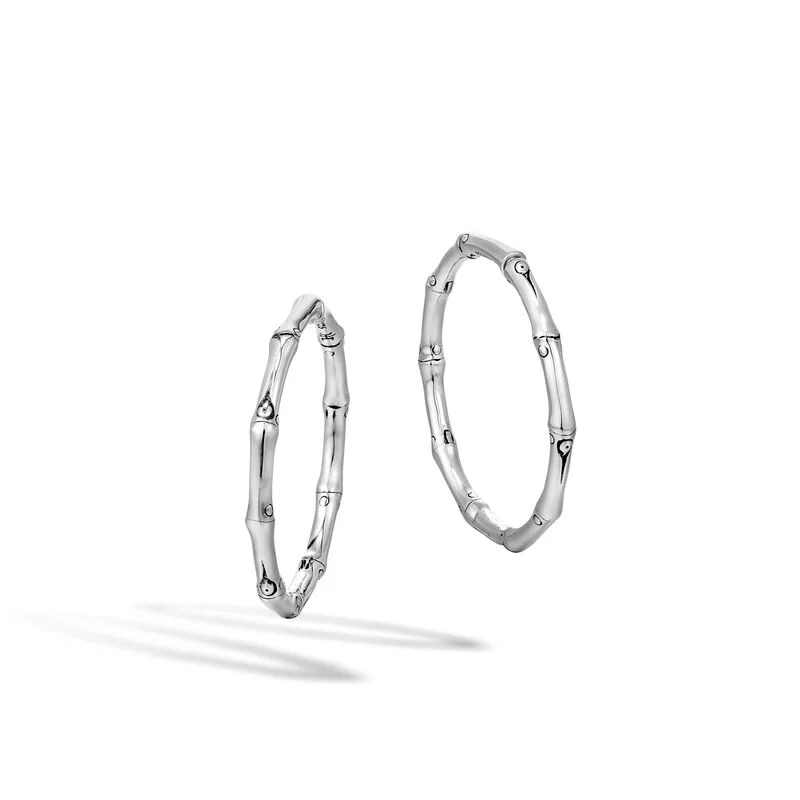 Beautiful Earrings-John Hardy Medium Hoop Earring EB5433